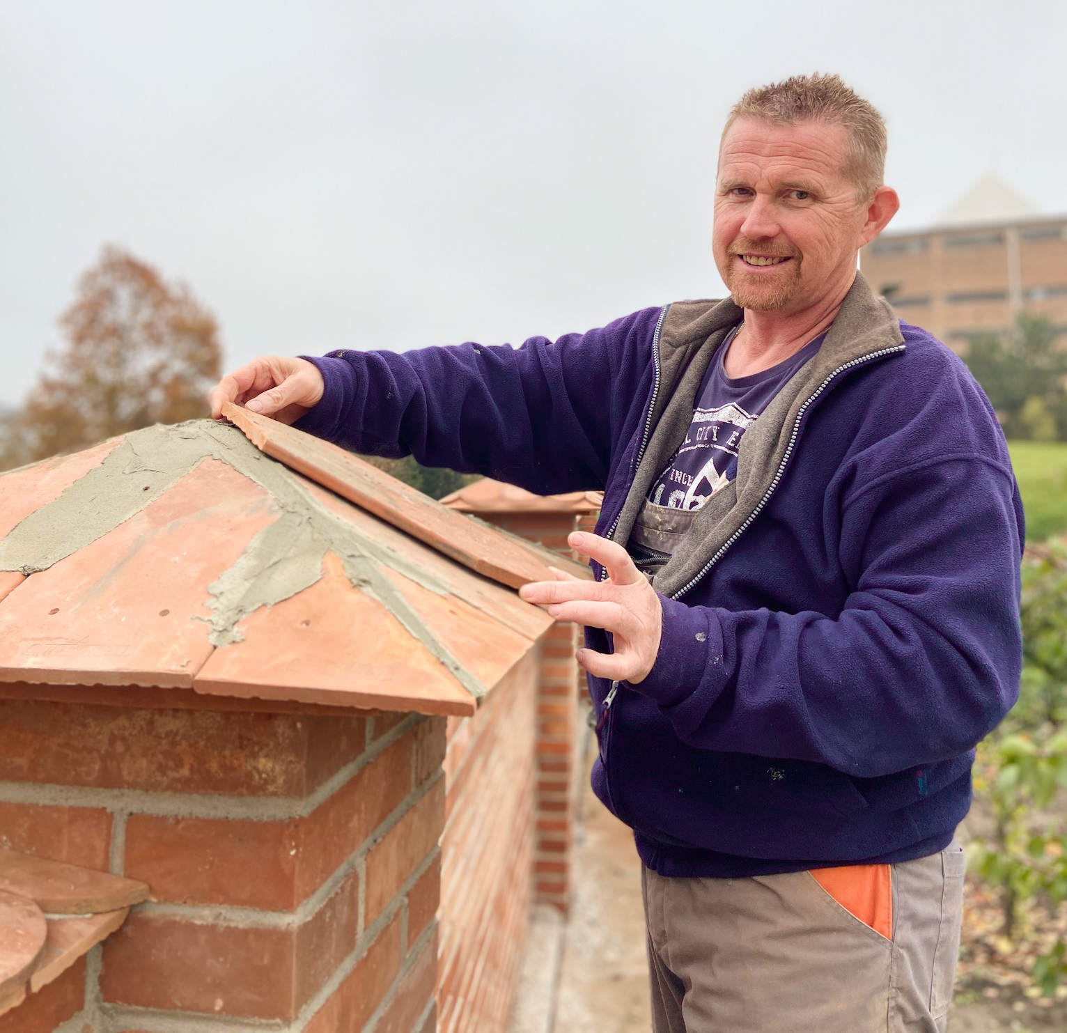 Jozef Benčík / tým BendyStav při práci